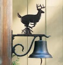 Whitehall 04000 - LARGE BELL WITH DUCK BLACK