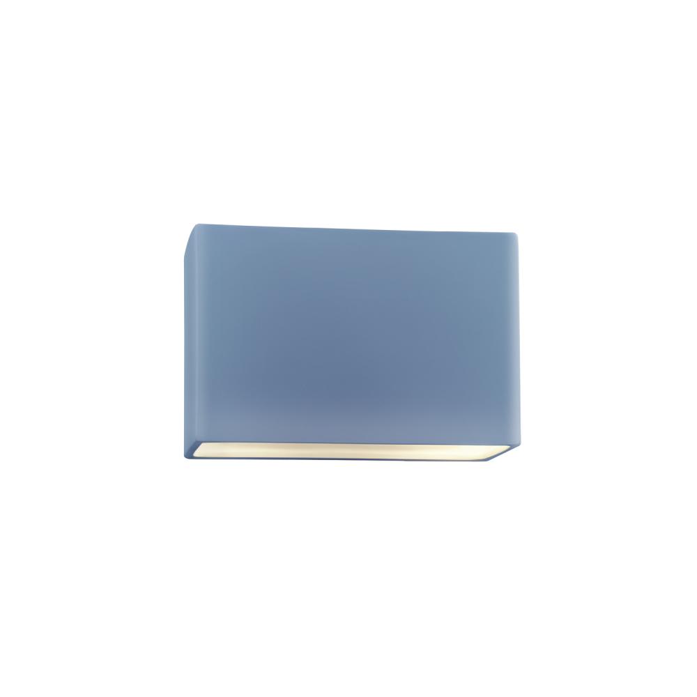 Small ADA Rectangle (Outdoor) Wall Sconce - Closed Top