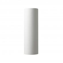 Justice Design Group CER-5405W-MTGD - ADA LED Tube Wall Sconce - Open Top & Bottom (Outdoor)