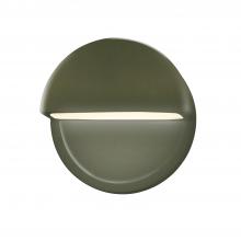 Justice Design Group CER-5610-MGRN - ADA Dome LED Wall Sconce (Closed Top)