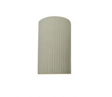 Justice Design Group CER-5740-CKC - Small ADA Pleated Cylinder Wall Sconce