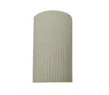 Justice Design Group CER-5745-CKC - Large ADA Pleated Cylinder Wall Sconce