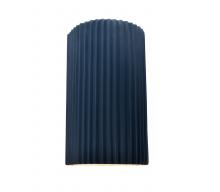 Justice Design Group CER-5745-MID - Large ADA Pleated Cylinder Wall Sconce