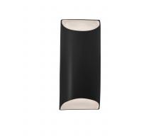 Justice Design Group CER-5755-CRB - Large ADA Tapered Cylinder Wall Sconce