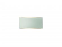 Justice Design Group CER-5760-MAT - Small ADA Tapered Arc Wall Sconce