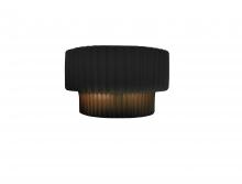 Justice Design Group CER-5780-CBGD - Tier ADA Pleated Wall Sconce