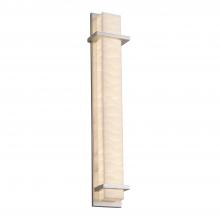 Justice Design Group PNA-7617W-WAVE-NCKL - Monolith 48" ADA LED Outdoor/Indoor Wall Sconce