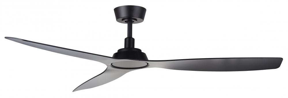 Lucci Air Moto Black and Matte Black 52-inch Ceiling Fan