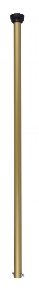 Fanaway Sheridan Satin Brass 12-inch Downrod