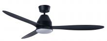 Beacon Lighting America 21304401 - Lucci Air Whitehaven 56-inch Ceiling Fan with Light Kit in Black