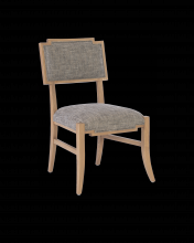 Currey 7000-1032 - Melanie Blonde Side Chair, Liller Tortoise